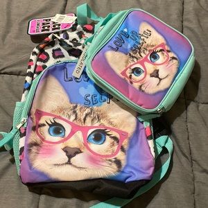 Love ur self backpack and Lunch bag